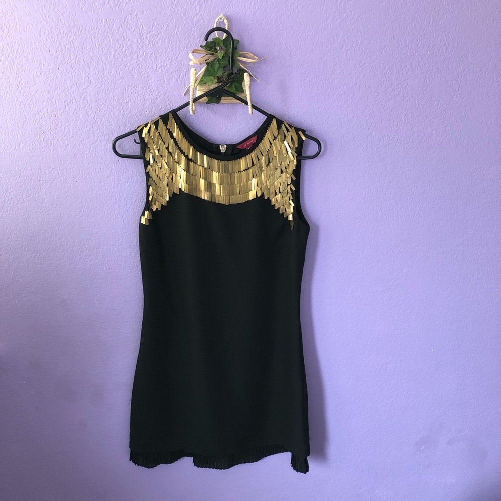 Art Deco-esque Black Cocktail Dress